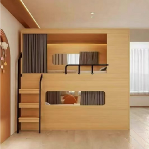 Bunk beds, apartment bunk beds, home bunk beds, student dormitory bunk beds, space pods, double-decker beds, capsule bunk beds, modular capsule upper and lower beds, enclosed private sleep pods