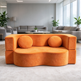 Folding sofa, compact sofa, small space sofa, leisure sofa, sofa bed, nap sofa, home sofa